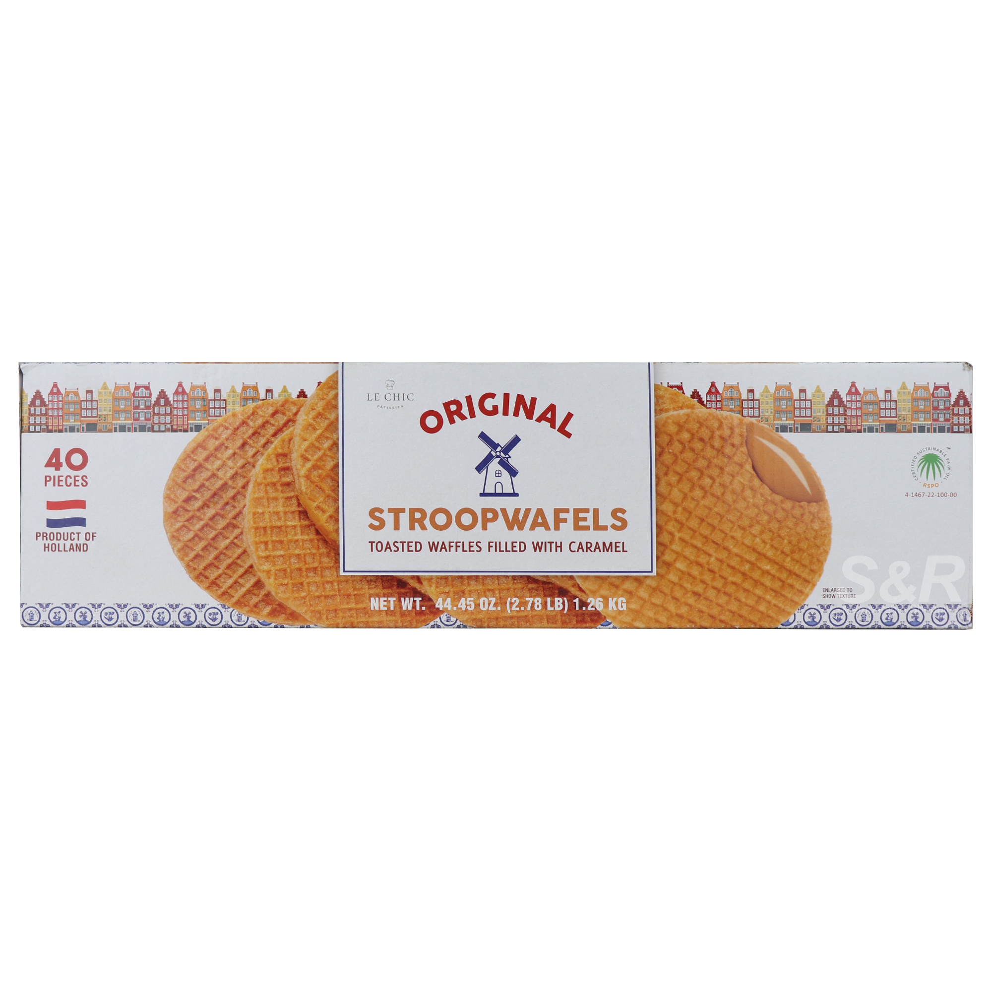 Le Chic Original StroopWafels 1.26kg Le Chic Original StroopWafels 1.26kg